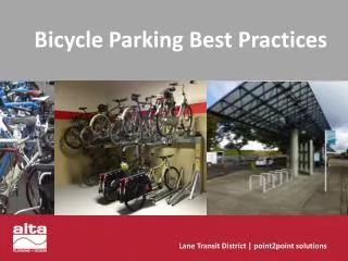 Bicycle Parking Best Practices