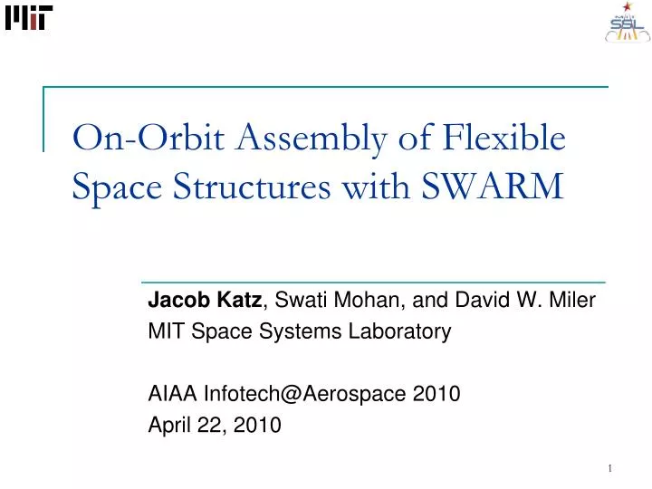 on orbit assembly of flexible space structures with swarm