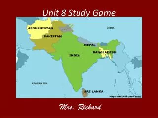 Unit 8 Study Game