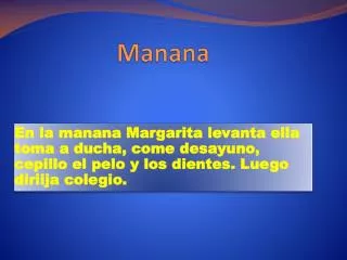 manana