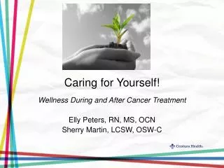 Caring for Yourself!