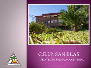 c e i p san blas proyecto jornada continua