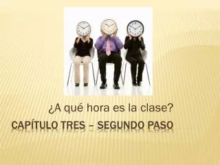 a qu hora es la clase