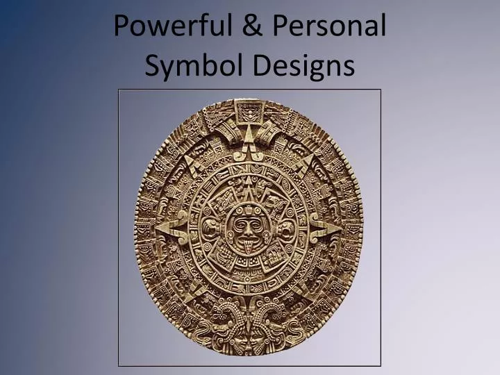 powerful personal symbol designs