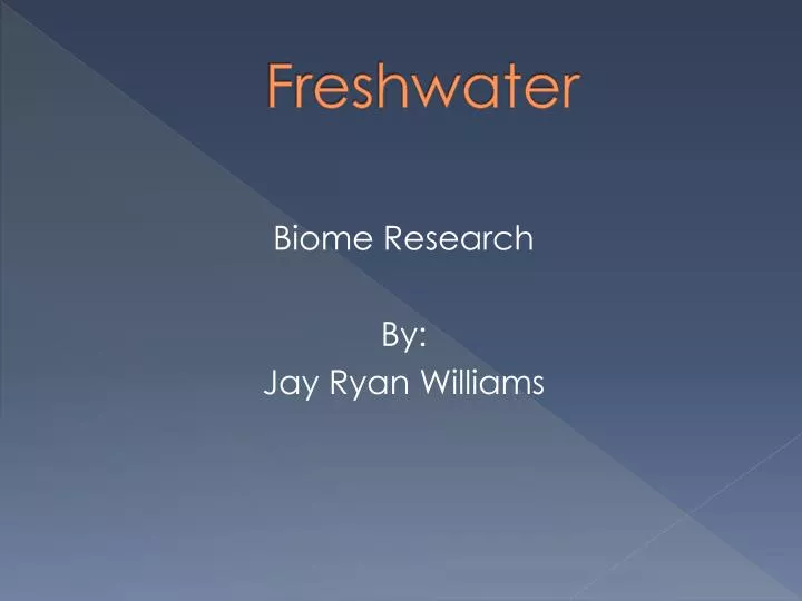 freshwater