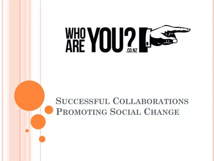 successful collaborations promoting social change