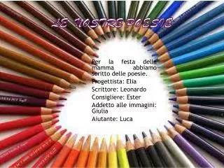 le nostre poesie