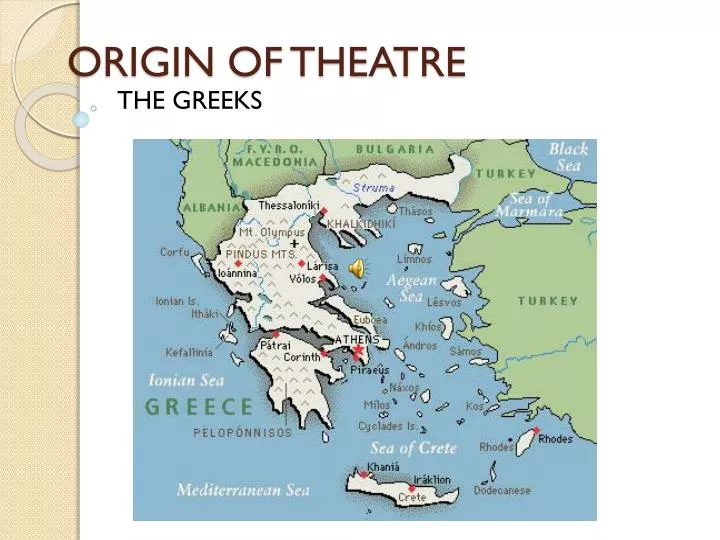 origin of theatre