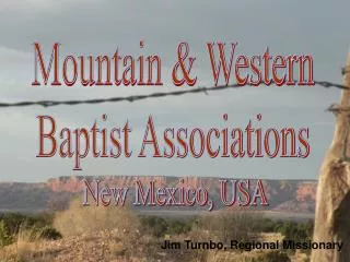 Mountain &amp; Western Baptist Associations