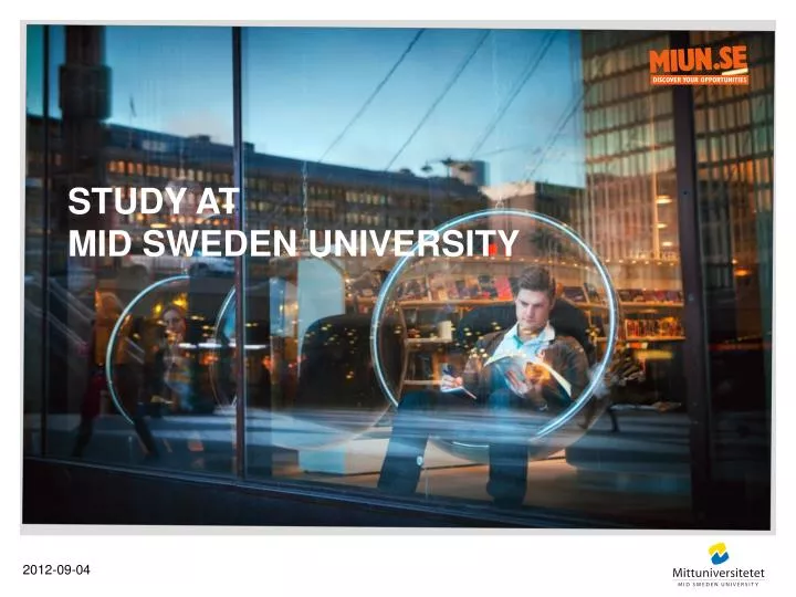study at mid sweden university