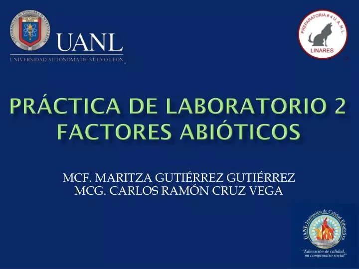 pr ctica de laboratorio 2 factores abi ticos