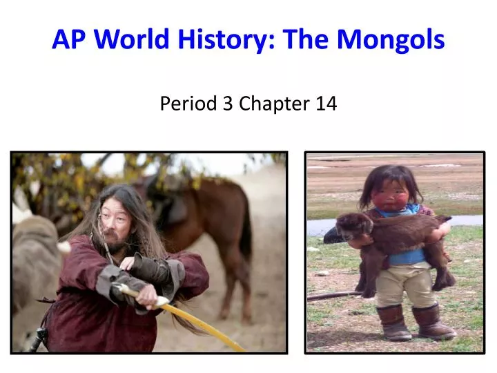ap world history the mongols