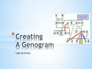 Creating A Genogram