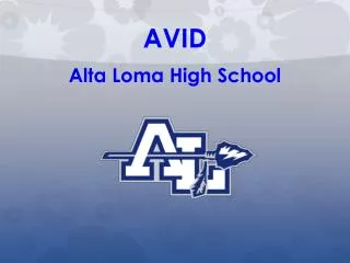 AVID Alta Loma High School