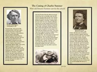The Caning of Charles Sumner