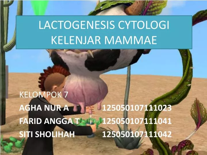 lactogenesis cytologi kelenjar mammae