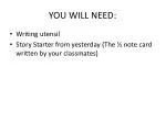 The Adventures of Joey and Sadie: Creative Stories from Classmates - slide 1
