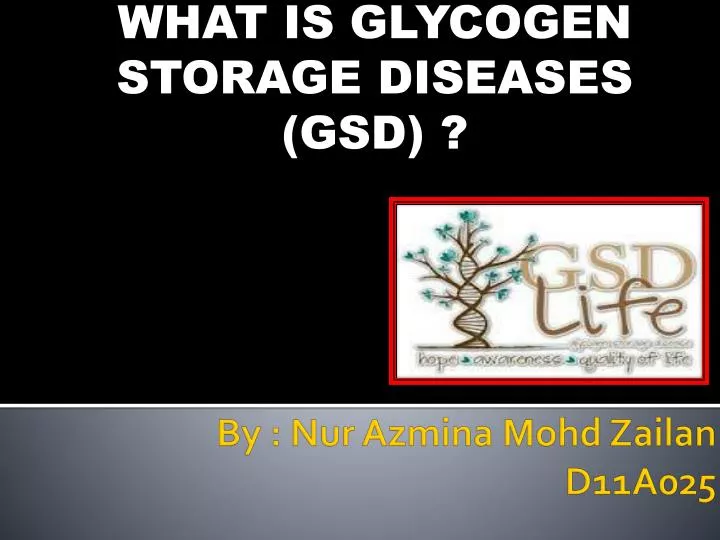 what is glycogen storage diseases gsd