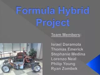 Formula Hybrid Project