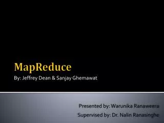 MapReduce