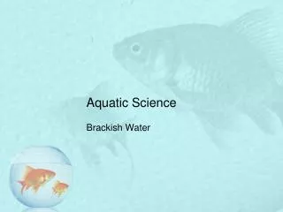 Aquatic Science