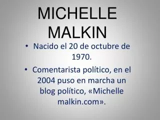 michelle malkin