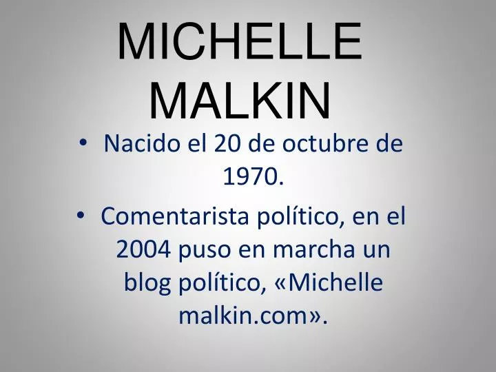 michelle malkin