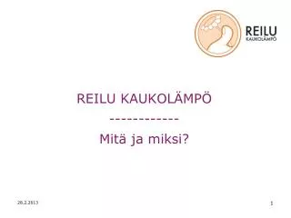 reilu kaukol mp mit ja miksi
