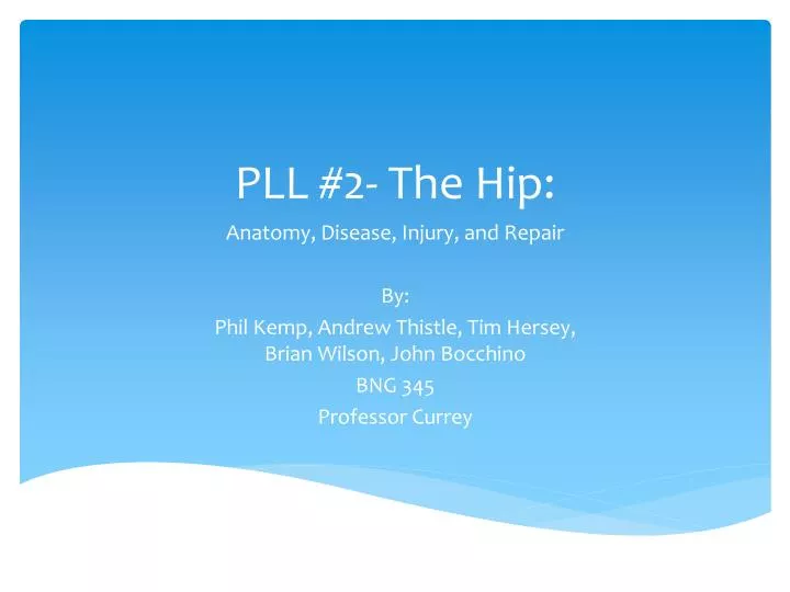 pll 2 the hip