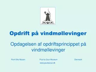 opdrift p vindm llevinger