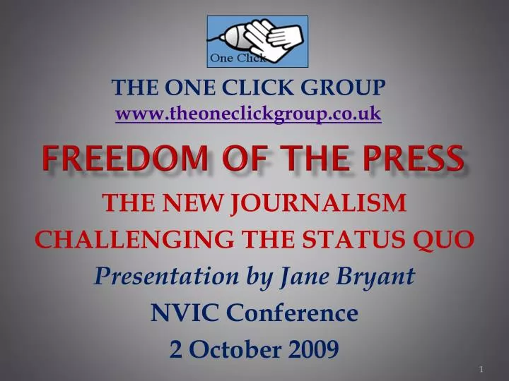 freedom of the press