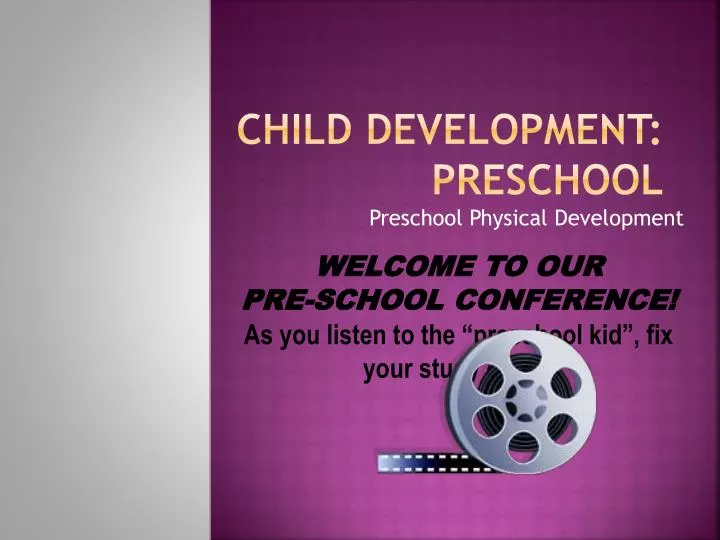 child development preschool
