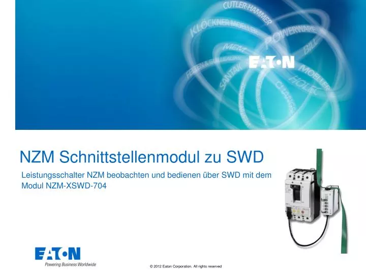 nzm schnittstellenmodul zu swd