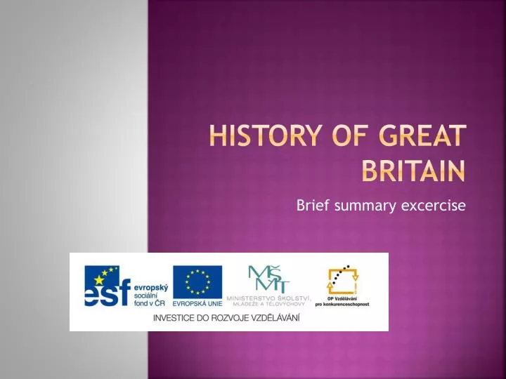 history of great britain