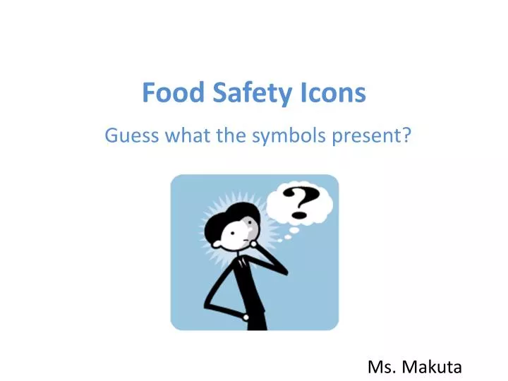 food safety icons