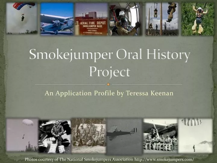 smokejumper oral history project
