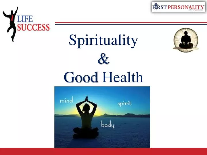 spirituality good health