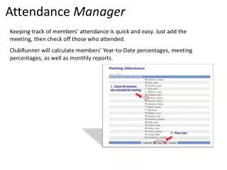 Attendance Manager