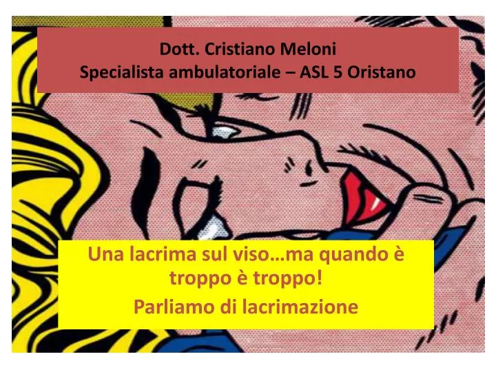 dott cristiano meloni specialista ambulatoriale asl 5 oristano