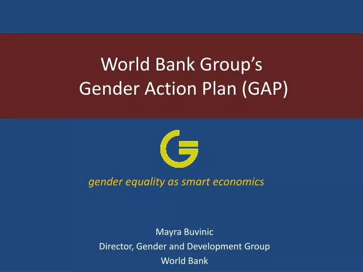 mayra buvinic director gender and development group world bank