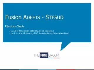 fusion a dehis stesud