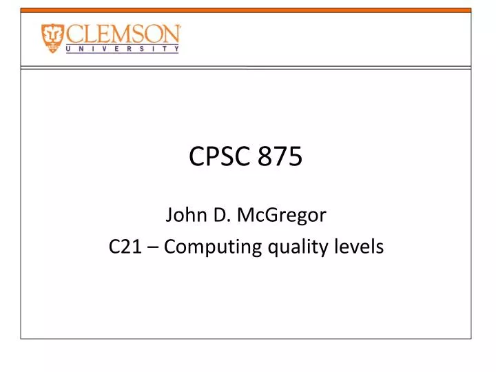 cpsc 875