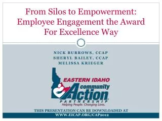 From Silos to Empowerment: Employee Engagement the Award For Excellence Way