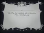 welkom - slide 1