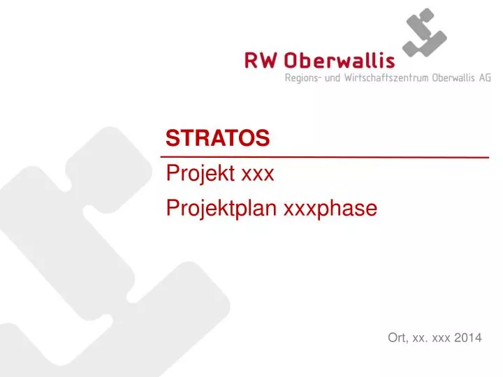 stratos projekt xxx projektplan xxxphase