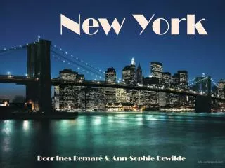 new york