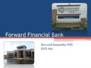 Forward Financial Bank