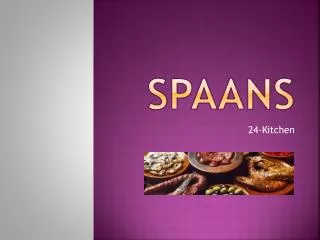 spaans
