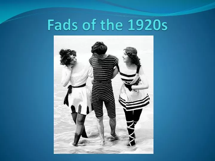 fads of the 1920s