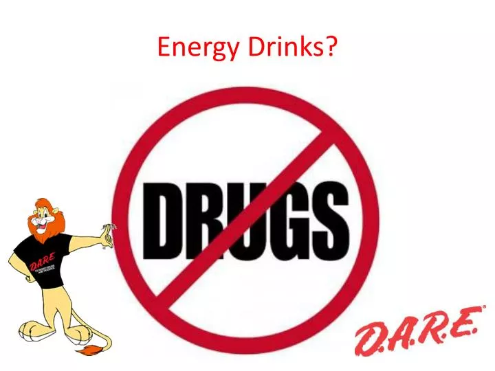 energy drinks